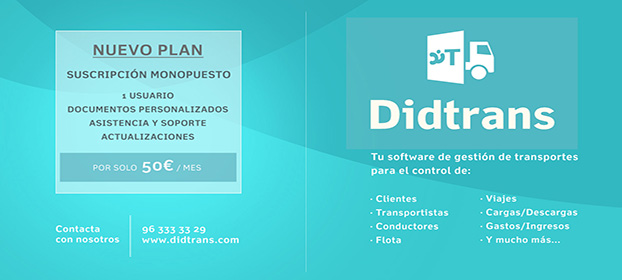 Didtrans - Software Gestión Transporte